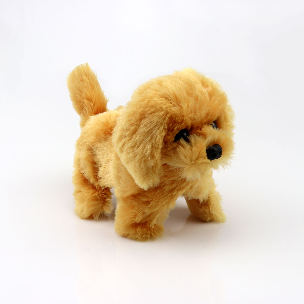 Wholesale Shaggy dog electric puppy plush toy animal doll kids' gift ...